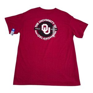 NWT New World Graphics University of Oklahoma Red Shirt Adult Large